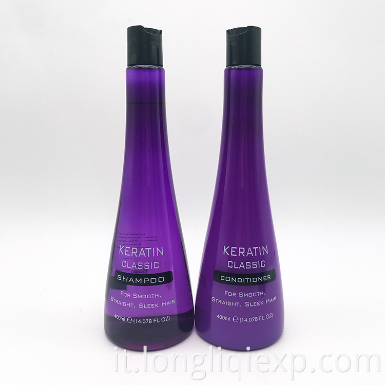 Shampoo classico per capelli spessi da 400 ml per capelli lisci e lisci